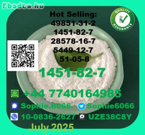 CAS 1451-82-7 BMK PMK Certified Factory Supply