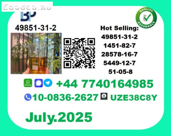 CAS 49851-31-2 BMK PMK Certified Factory Supply