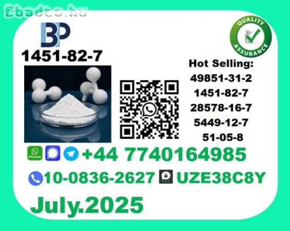 CAS 1451-82-7 BMK PMK Certified Factory Supply