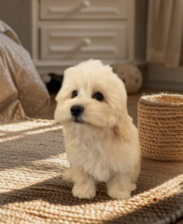 Maltipoo maltai es torpe uszkar