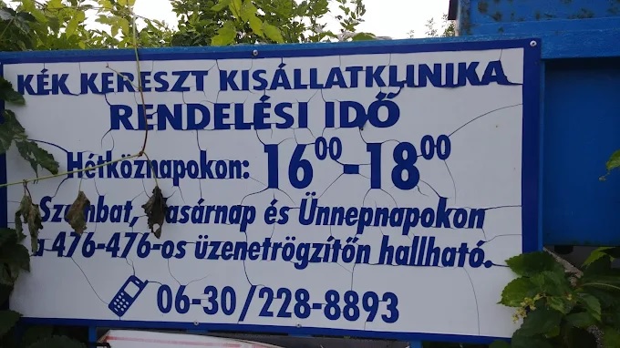 Kék Kereszt kisállatrendelő