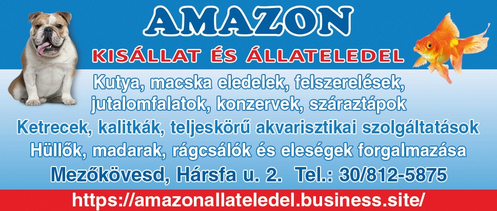 Amazon kisállat és állateledel