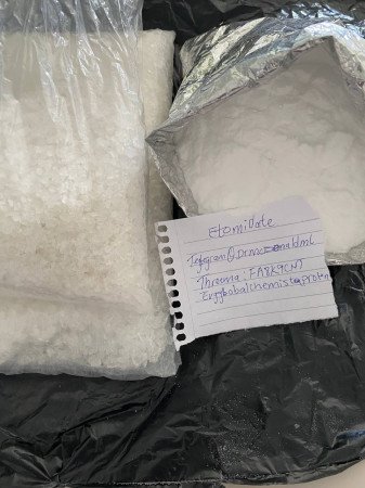 Threema ID: FA8K9CNT  /Tiletamine, Bromazolam, and Metonitazene Powder ,CAS 5377-20-8 Metomidate ,CAS 14176-50-2 Tiletamine ,isonitazene ,new protonitazine ,Etonitazine