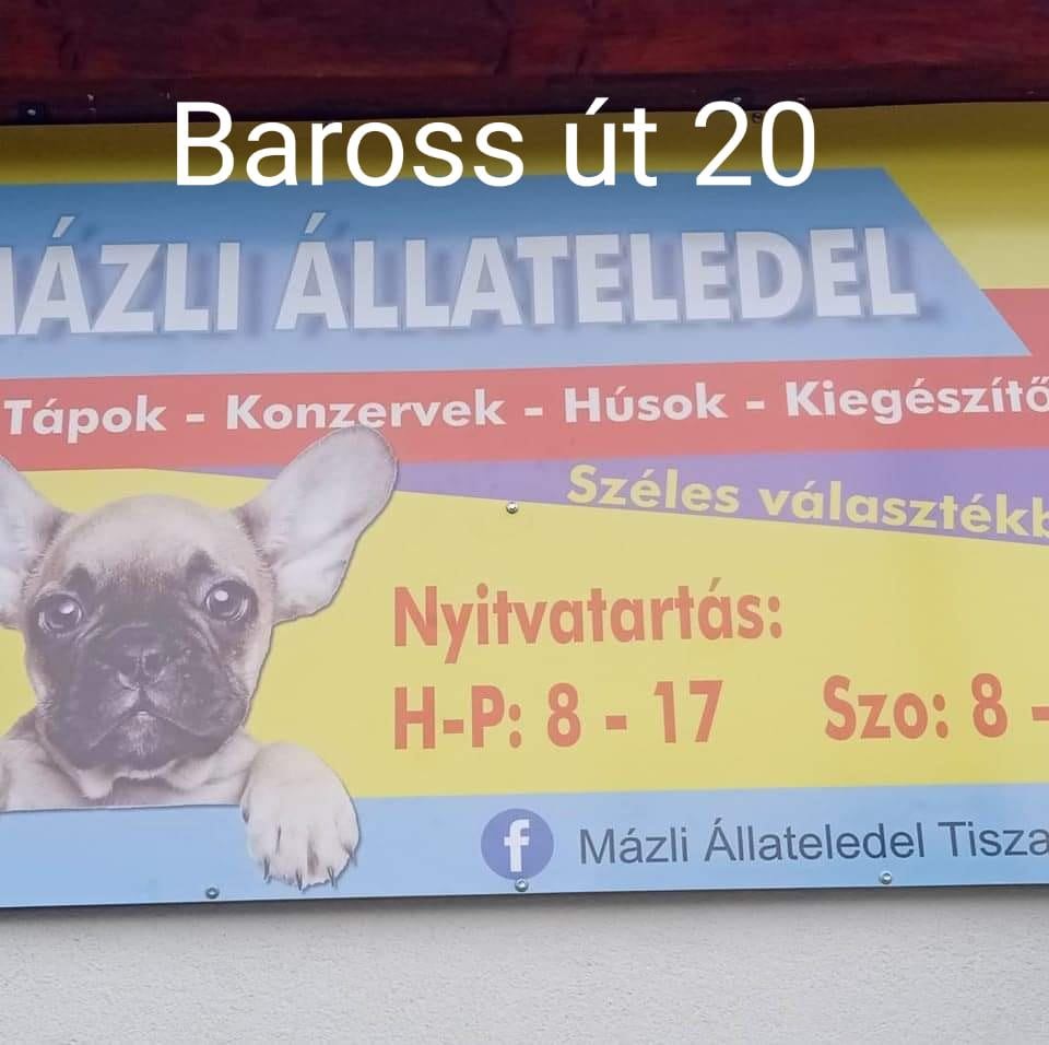 Mázli Állateledel Tiszafüred