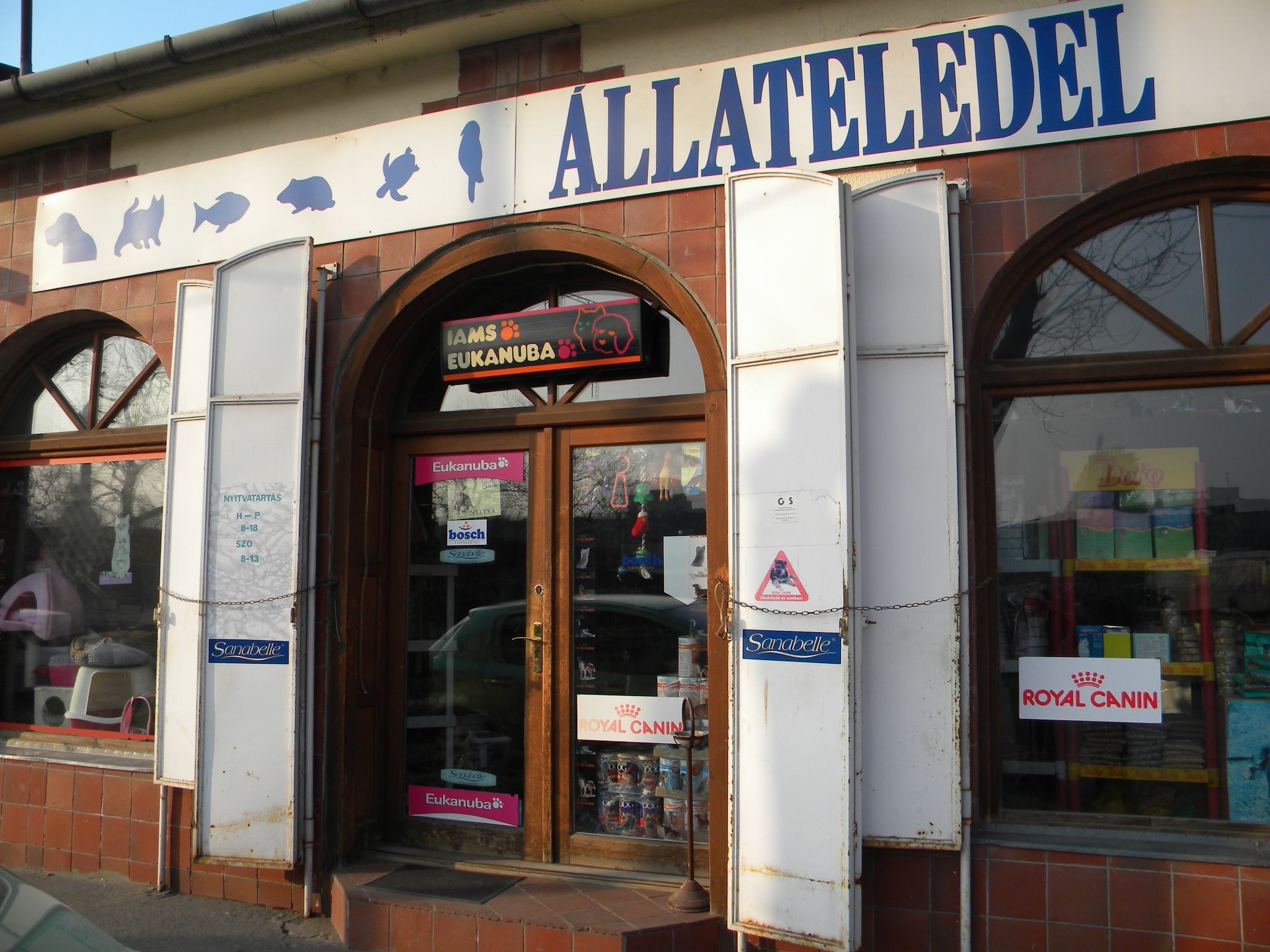 Állateledel bolt