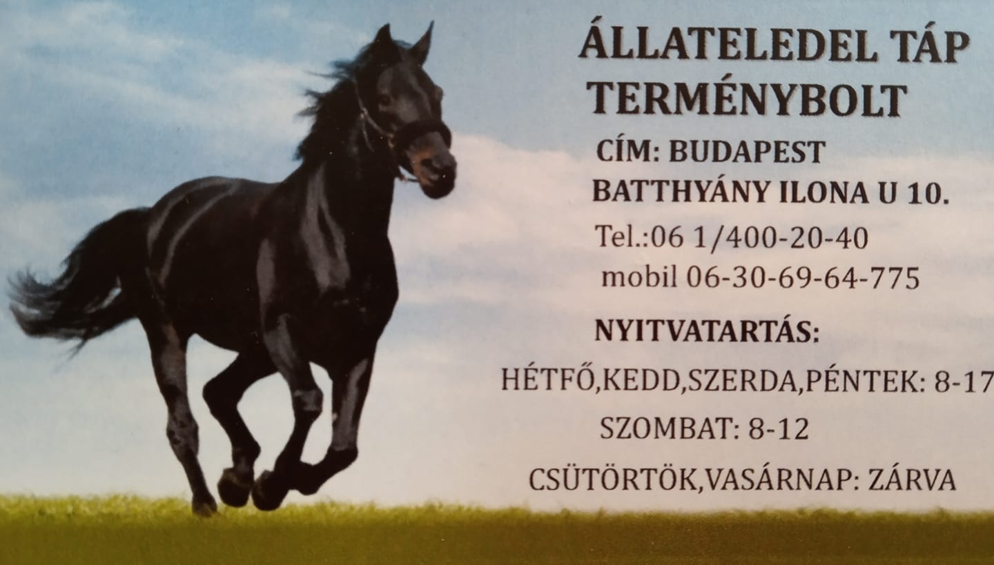 Állateledel és Termenybolt