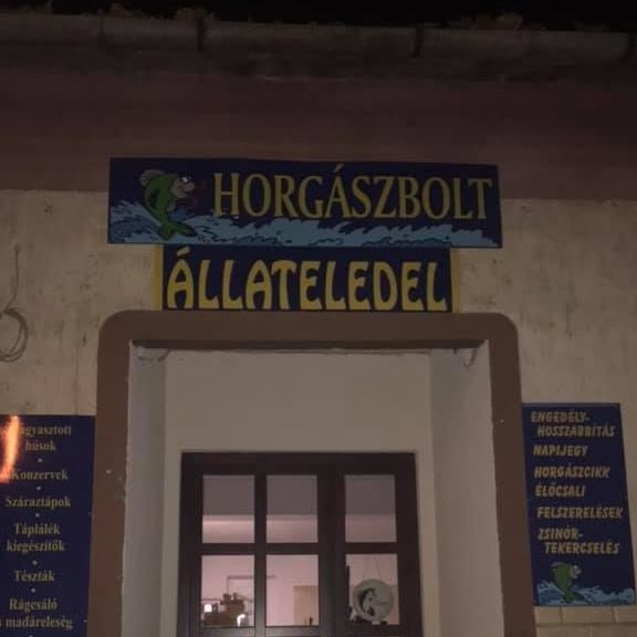 Horgász és Állateledel üzlet