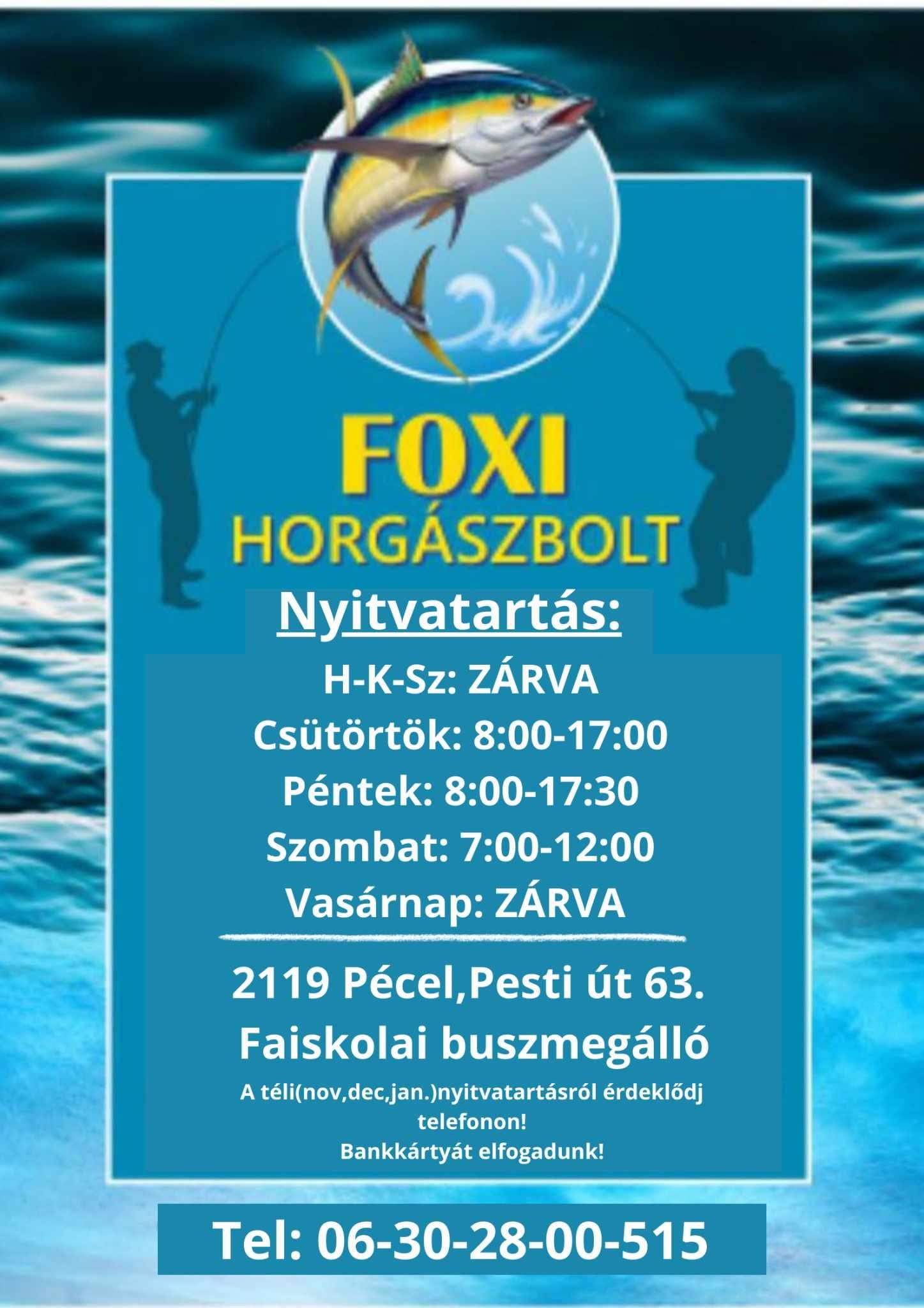 Foxi horgászbolt