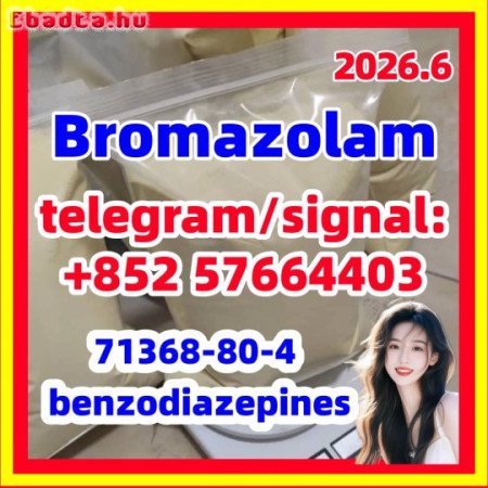 Cas 71368-80-4 Bromazolam 99.8% white powder