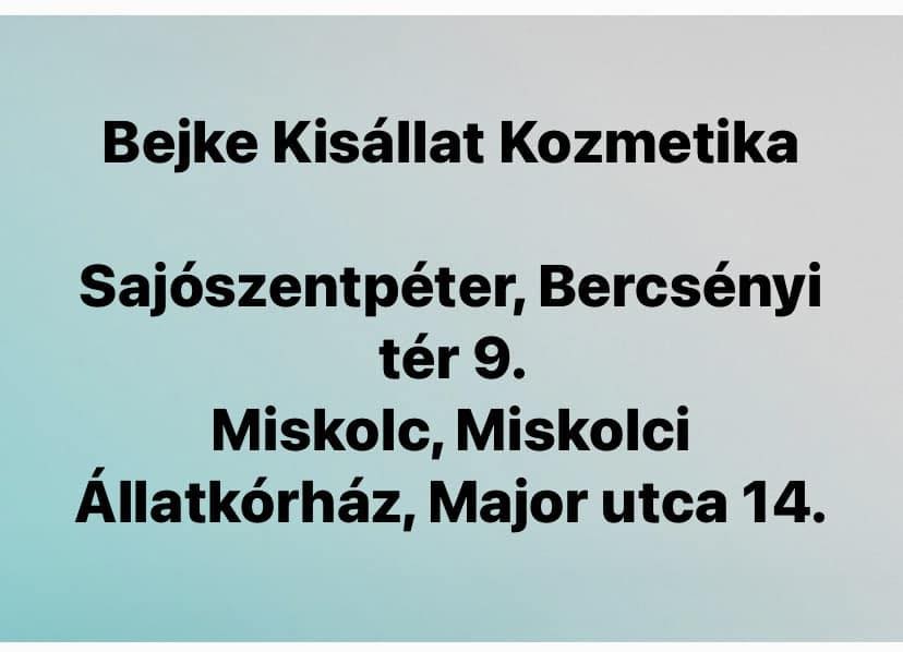 Bejke Kisállat Kozmetika