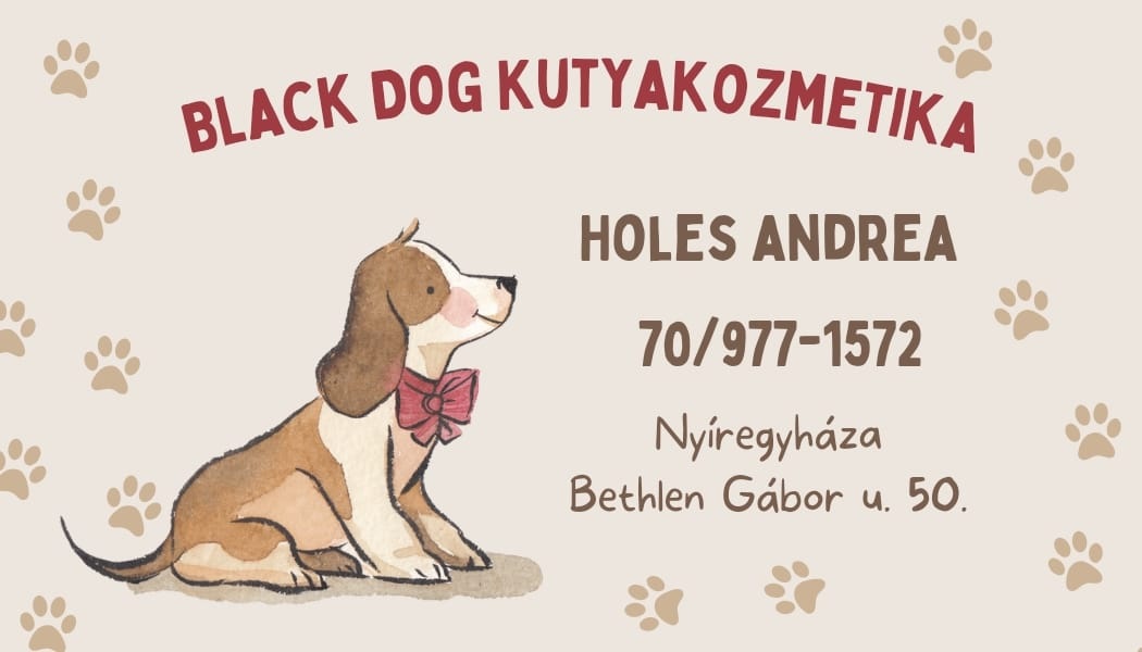 Black Dog Kutyakozmetika