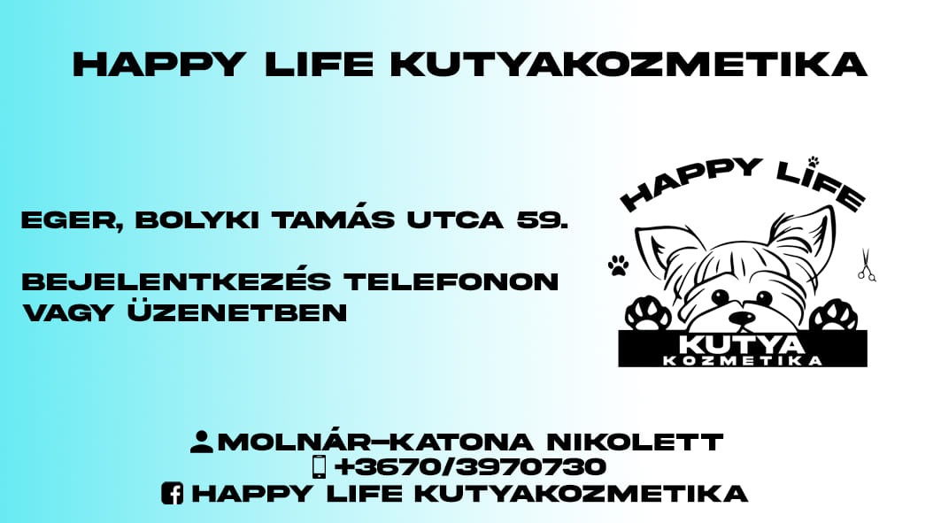 Happy Life kutyakozmetika