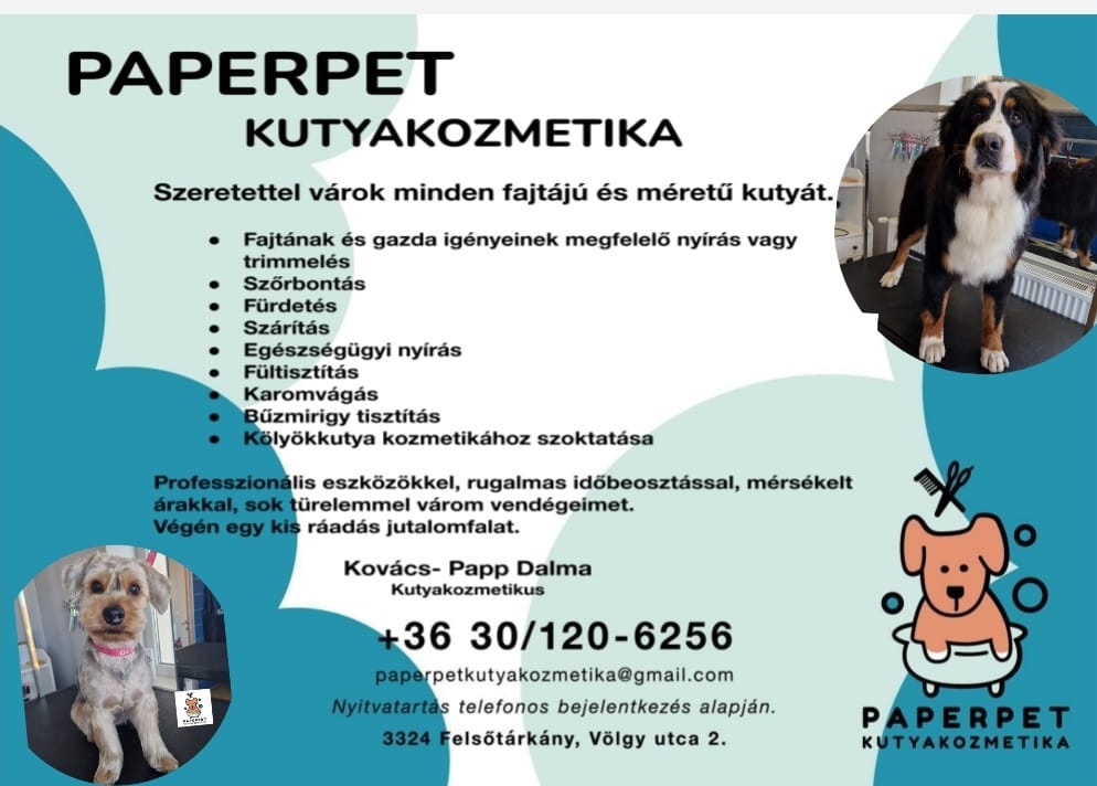 Paperpet Kutyakozmetika