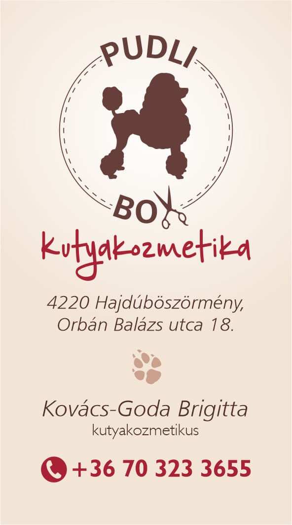 Pudli box kutyakozmetika