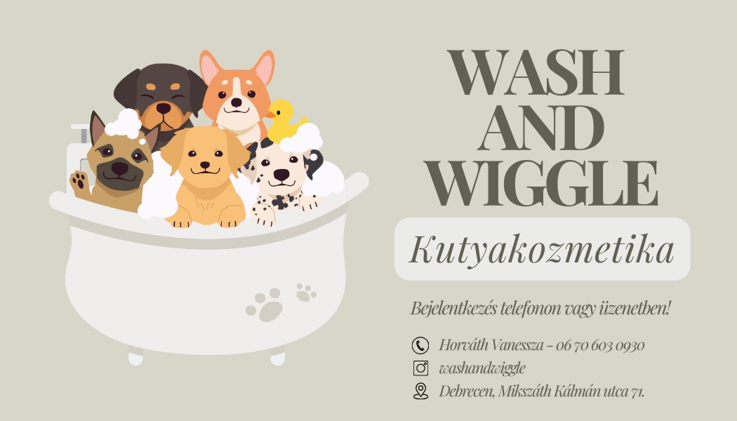 Wash and Wiggle Kutyakozmetika