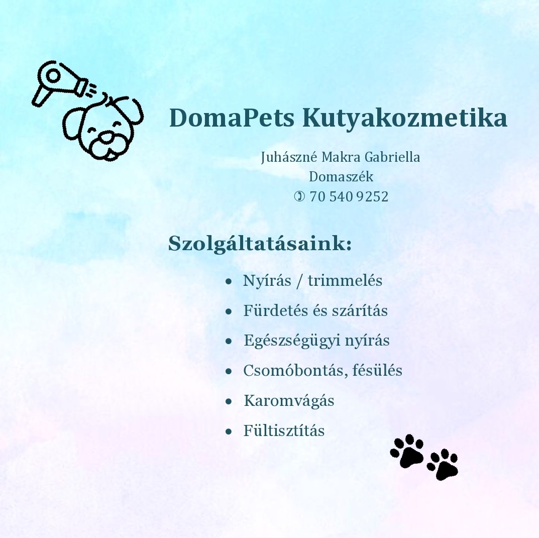 DomaPets Kutyakozmetika