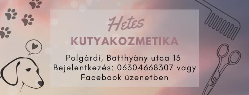 Hetes Kutyakozmetika