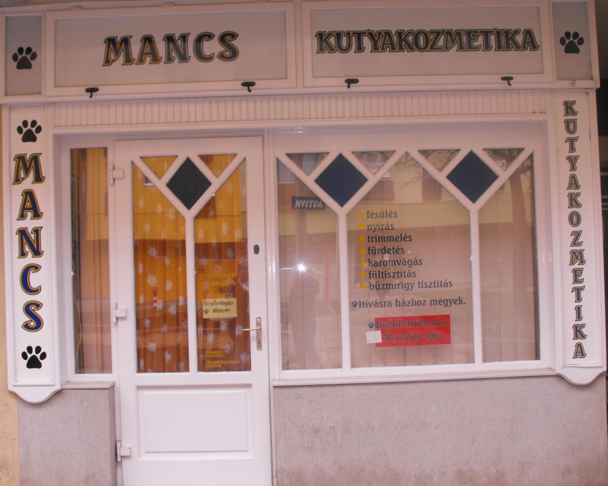 Mancs Kutyakozmetika