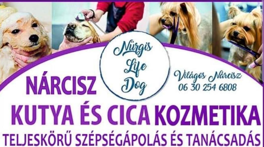 Nürgis Life Dog Nárcisz Kutya Cica Kisállat Kozmetika