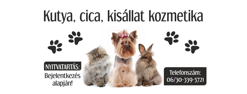 Kutyaszépség Kutya Cica Kisállat Kozmetika