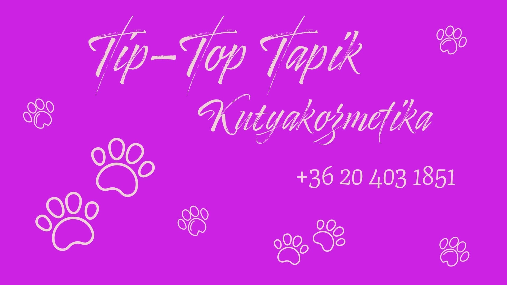 Tip-Top Tapik Kutyakozmetika