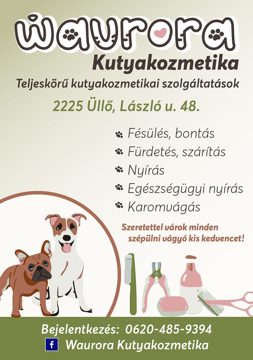 Waurora kutyakozmetika