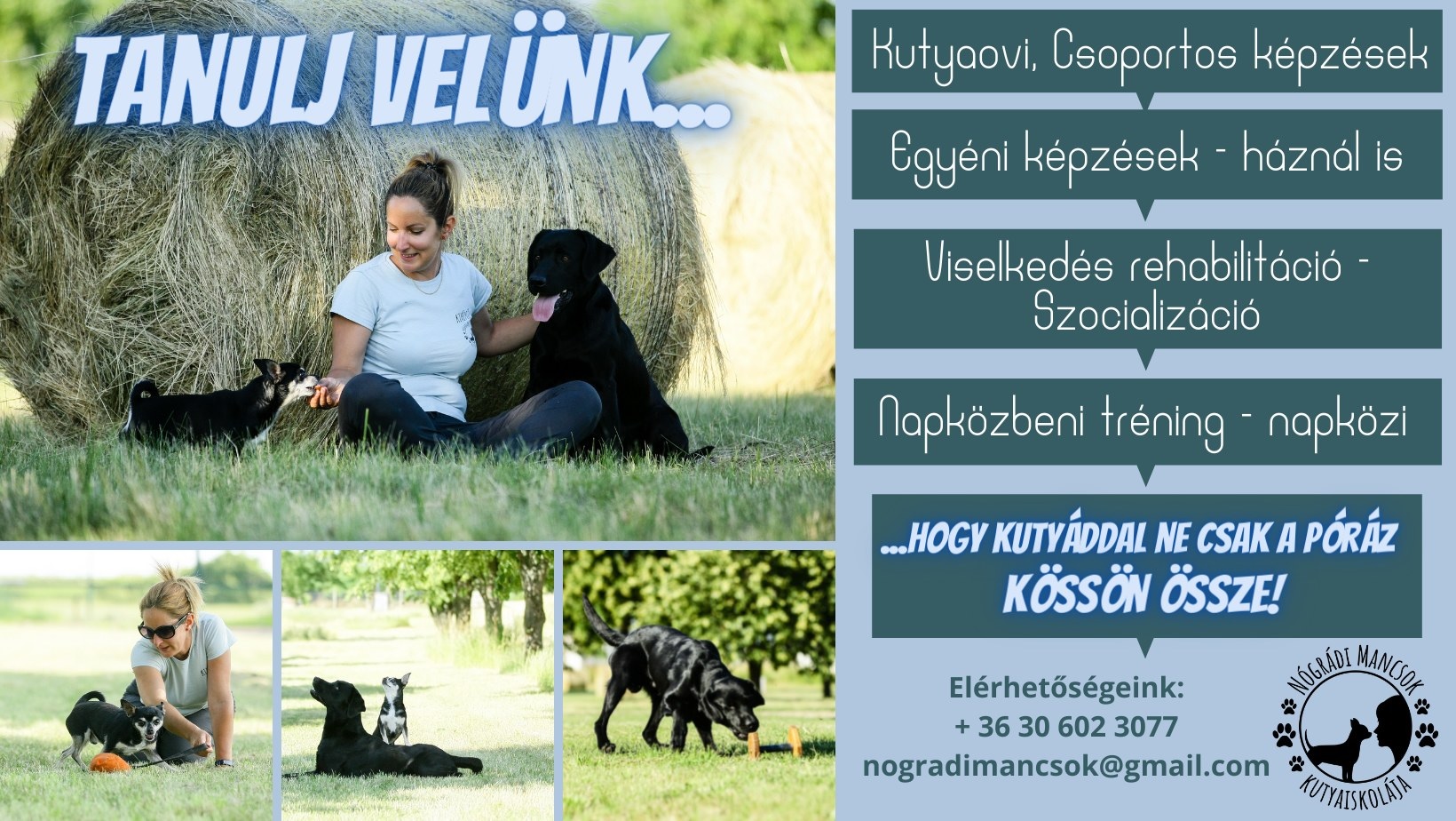 Nógrádi Mancsok Kutyaiskolája