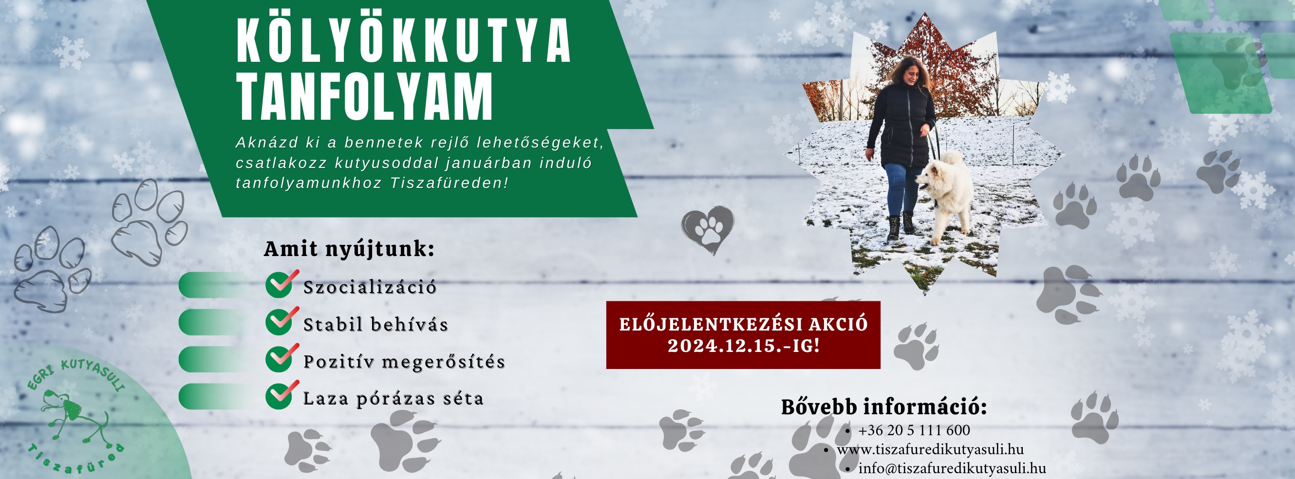 Tiszafüredi Kutyasuli - a Tisza-tó Kutyaiskolája