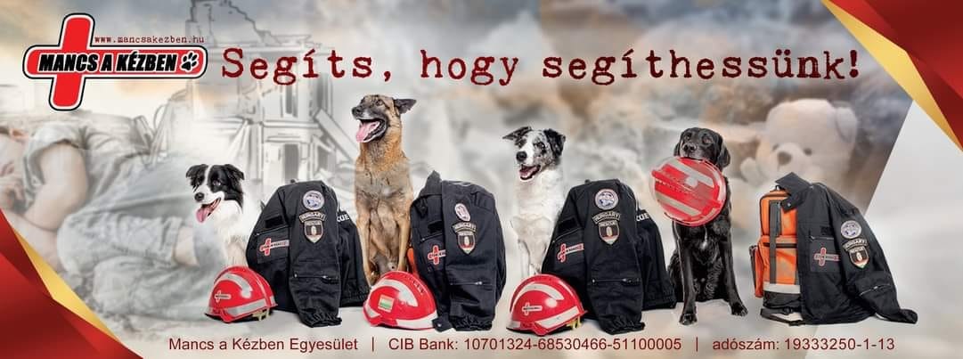 Mancs a Kézben Mentőkutyás Egyesület